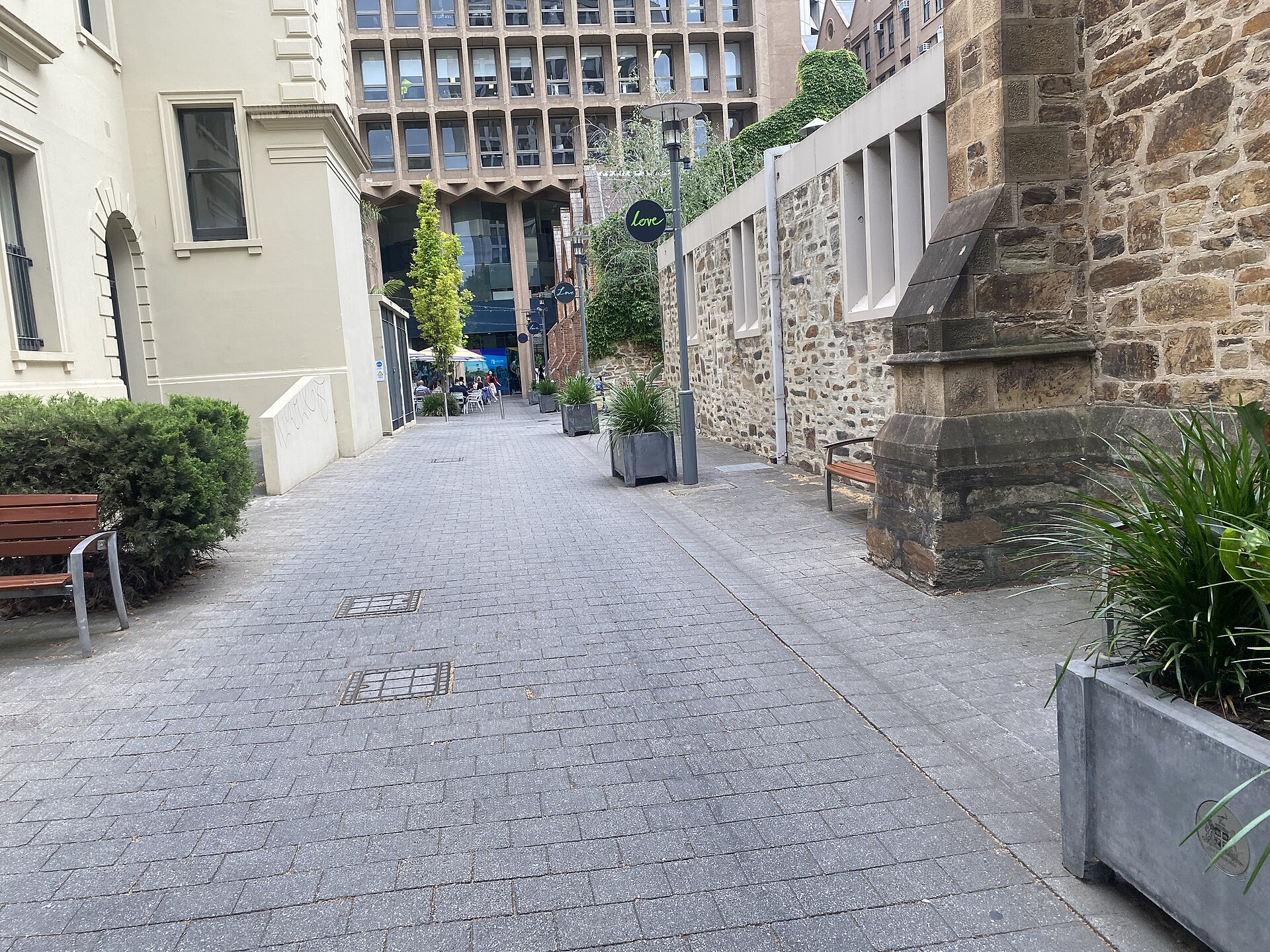 Adelaide City Centre laneway