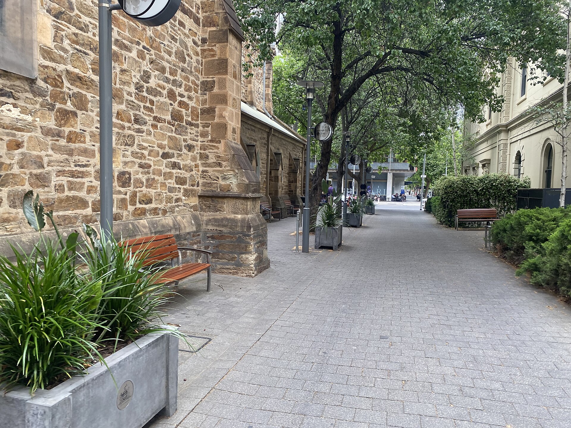 Adelaide street near the city centre